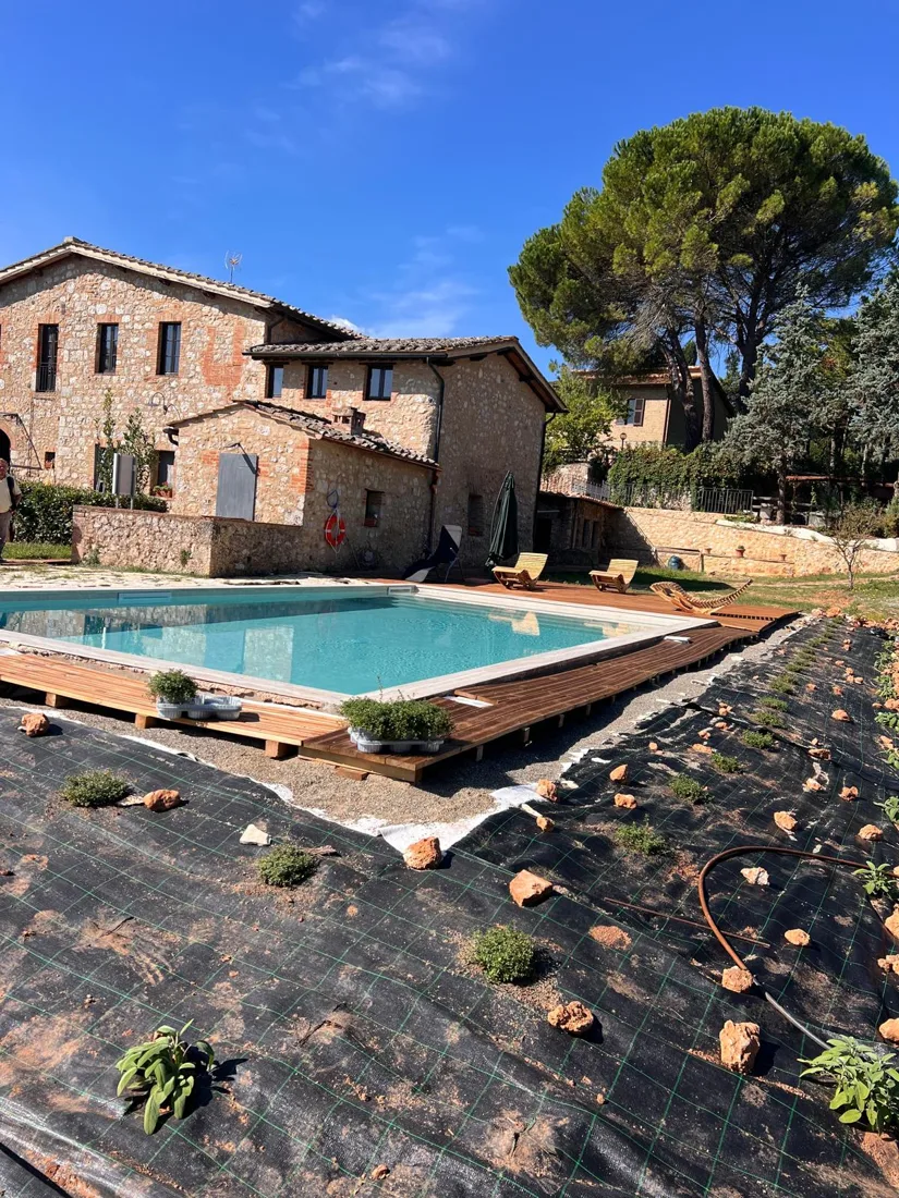 Dal cantiere alla piscina finita 2