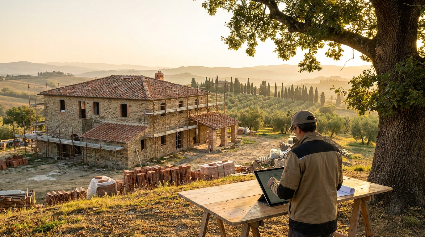 Restauro a distanza: come gestirlo se vivi all’estero